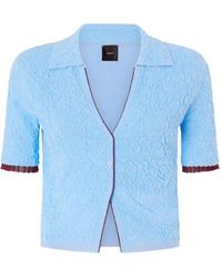 Pinko - Collared Textured Shirt - Lyst