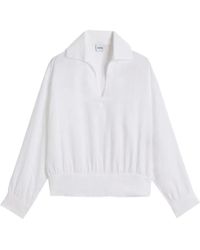 Aspesi - V-Neck Polo Shirt - Lyst