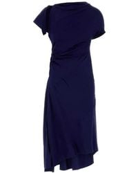 Victoria Beckham - Asymmetric Twist Dress - Lyst