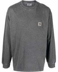 Carhartt - Crew Neck Long-Sleeved T-Shirt - Lyst
