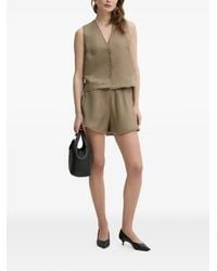 IVY & OAK - Elasticated Frayed Shorts - Lyst