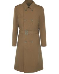 Herno - Double-Breasted Belted Coat - Lyst