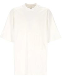 Rick Owens - Seam-Detail Short-Sleeve T-Shirt - Lyst