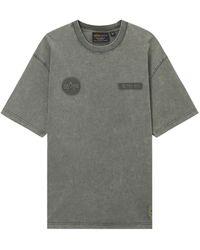 Alpha Industries - Logo-Patch Cotton T-Shirt - Lyst