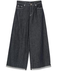 Max Mara - Mocchio Wide-Leg Jeans - Lyst
