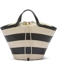 Furla - Gestreifter Shopper - Lyst