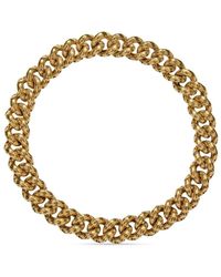 Balenciaga - Logo Chain-link Necklace - Lyst
