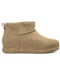 UGG - Bottines Classic Mini Enwrap En Daim - Lyst