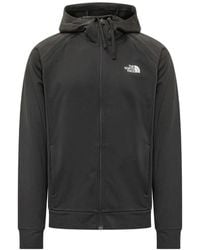 The North Face - Reaxion 2.0 Logo-Print Zip-Up Hoodie - Lyst