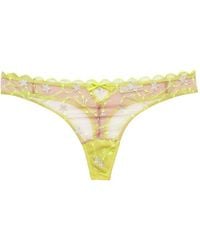 Fleur du Mal - Étoile Embroidery Thong - Lyst