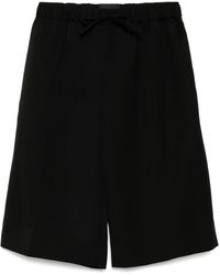 Simone Rocha - Elastische Lange Shorts Met Wijde Pijpen - Lyst