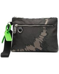 Off-White c/o Virgil Abloh - Logo-print Pouch Bag - Lyst