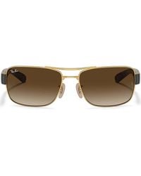 Ray-Ban - Lunettes De Soleil À Monture Rectangulaire - Lyst