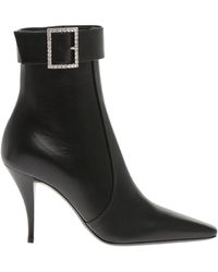 Saint Laurent - Botas Claude con tacón de 90 mm - Lyst