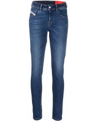 DIESEL - 2017 Slandy 09c21 Skinny Jeans - Lyst
