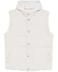 Eleventy - Hooded Padded Gilet - Lyst