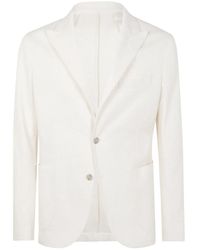 Barba Napoli - Blazer Met Enkele Rij Knopen - Lyst