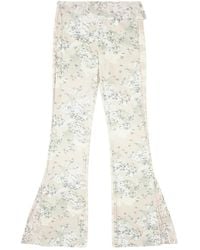 DIESEL - P-Affal Broek Met Bloemenprint - Lyst
