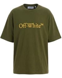 Off-White c/o Virgil Abloh - Logo-Print Cotton T-Shirt - Lyst
