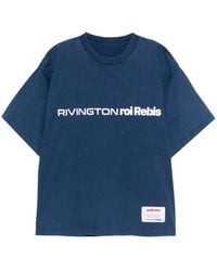 RRR123 - Logo-Print T-Shirt - Lyst