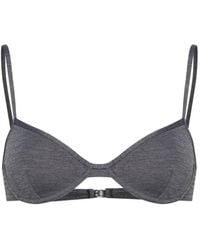 TOTEME - Mélange-Effect Bikini Top - Lyst