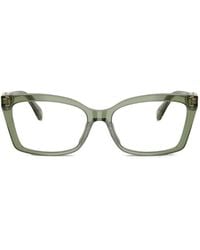 Michael Kors - Garzeno Rectangle-Frame Glasses - Lyst