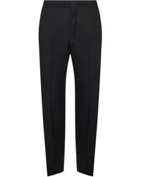 ZEGNA - Elasticated Waistband Pressed Trousers - Lyst