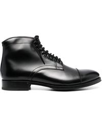 Lidfort - Lace-up Leather Boots - Lyst
