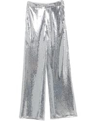Patrizia Pepe - Sequin-Embellished Flared Trousers - Lyst
