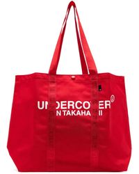 Undercover - Tote Bag Mit Logo-Print - Lyst