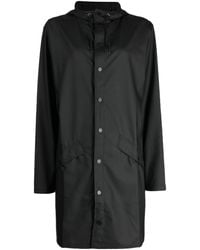 Rains - Press-Stud Waterproof Jacket - Lyst