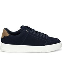 Tommy Hilfiger - Lace-Up Panelled Suede Sneakers - Lyst
