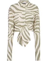 Balmain - Zebra Shirt - Lyst