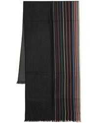 Paul Smith - Signature Stripe Wool Scarf - Lyst