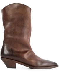 Marsèll - Stuzzichello Pointed-Toe Boots - Lyst