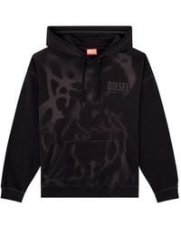 DIESEL - Sudadera S-Boxt Con Capucha - Lyst