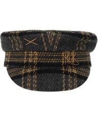 Ruslan Baginskiy - Check-Pattern Baker Boy Hat - Lyst