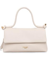 Twinset - Logo-Plaque Knotted-Handle Shoulder Bag - Lyst