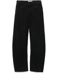 Nili Lotan - Tribeca Barrel-Leg Trousers - Lyst