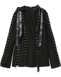 Simone Rocha - Grommet Ring-Embellished Top - Lyst