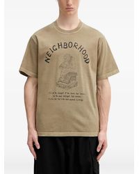 Neighborhood - Graphic-Print T-Shirt - Lyst