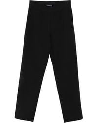 Alpha Studio - Elasticated-Waistband Trousers - Lyst