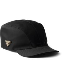 Prada - Baseballkappe Aus Re-Nylon - Lyst
