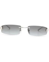 Balenciaga - Gossip Rectangle-Frame Sunglasses - Lyst