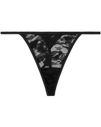DIESEL - Stacy-Utlt String Met Kant En Logo - Lyst