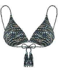 Vilebrequin - Pearl-Print Bikini Top - Lyst