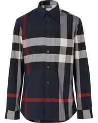 Burberry - Somerton shirt in vintage checks - Lyst