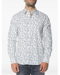 Ted Baker - Duck-Print Long-Sleeve Shirt - Lyst