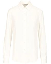 Al Duca d'Aosta - Crepe-Texture Shirt - Lyst