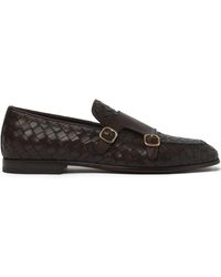 SCAROSSO - Leather Loafers - Lyst